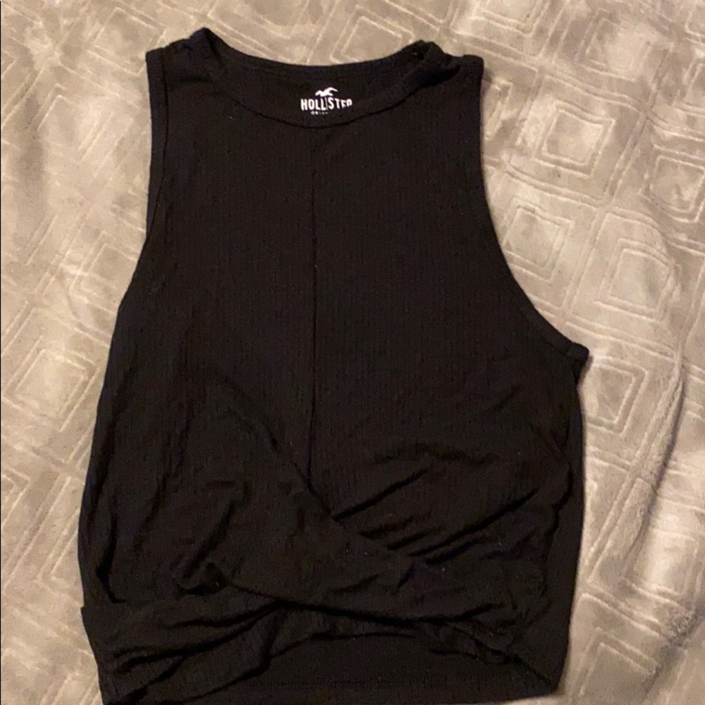Black Hollister tank top